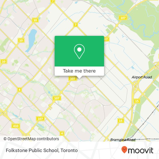 Folkstone Public School map