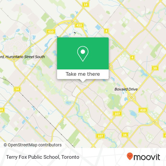 Terry Fox Public School plan