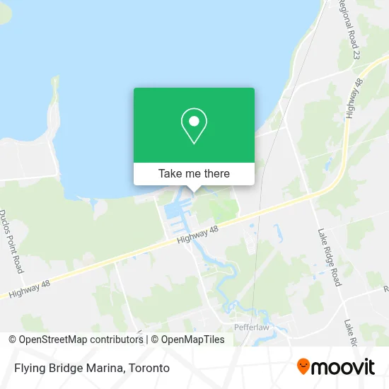 Flying Bridge Marina map