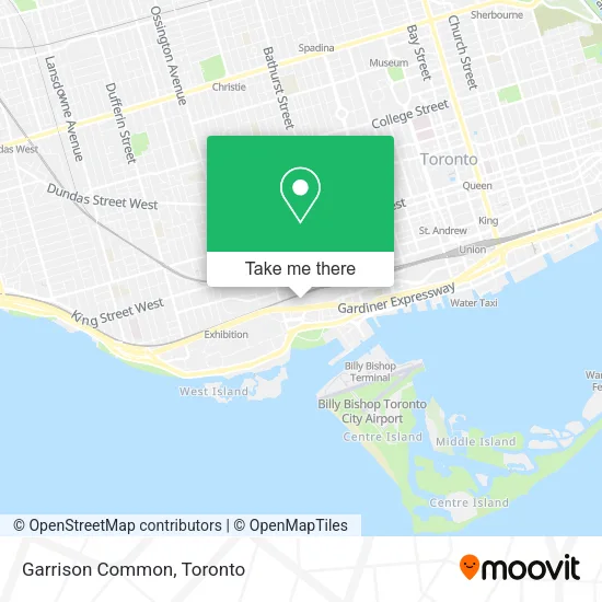 Garrison Common map