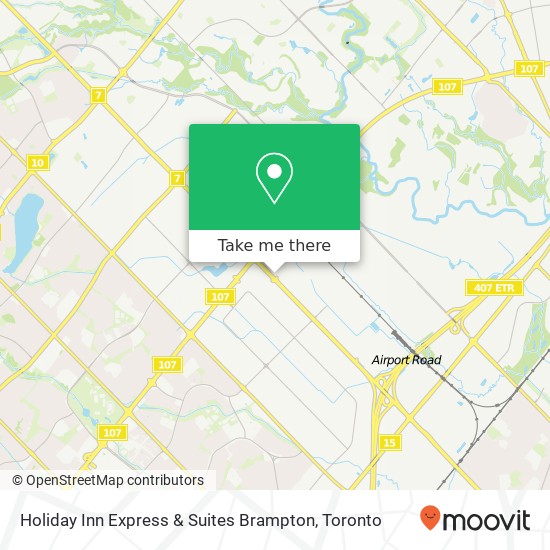 Holiday Inn Express & Suites Brampton plan