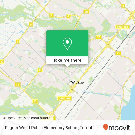 Pilgrim Wood Public Elementary School map