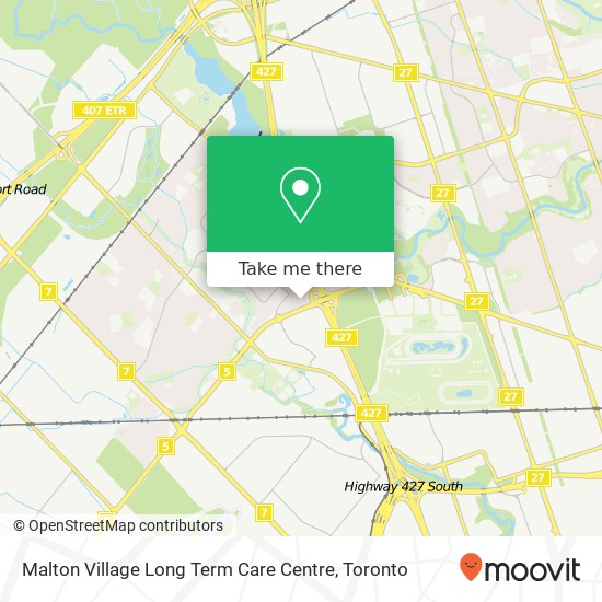 Malton Village Long Term Care Centre map