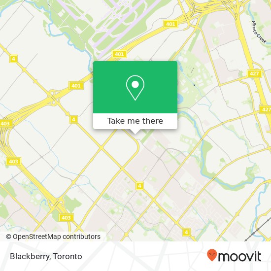 Blackberry map