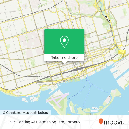 Public Parking At Rietman Square map