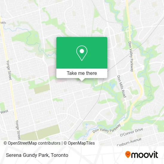 Serena Gundy Park map