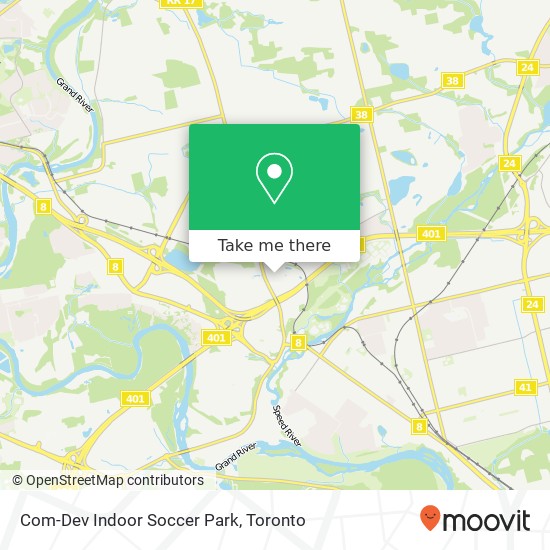 Com-Dev Indoor Soccer Park plan