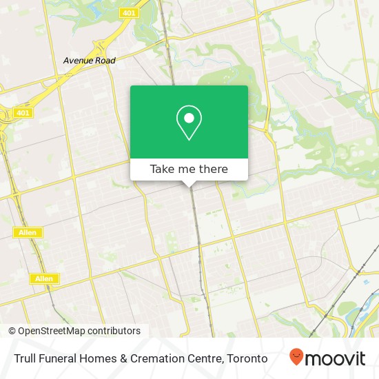 Trull Funeral Homes & Cremation Centre map