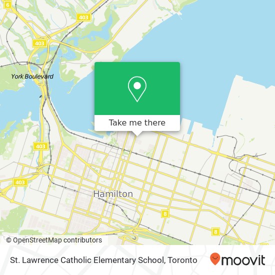 St. Lawrence Catholic Elementary School map
