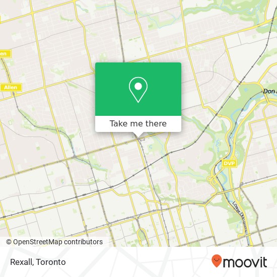 Rexall map