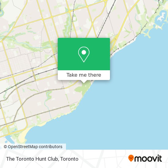 The Toronto Hunt Club map