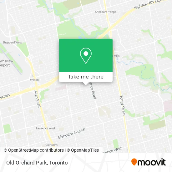 Old Orchard Mall Map How To Get To Old Orchard Park In Toronto By Bus, Subway Or Streetcar?