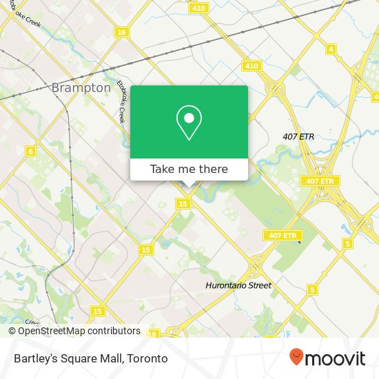 Bartley's Square Mall map