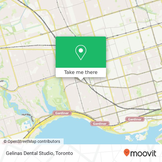Gelinas Dental Studio map