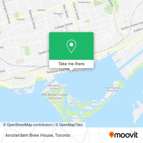 Amsterdam Brew House map