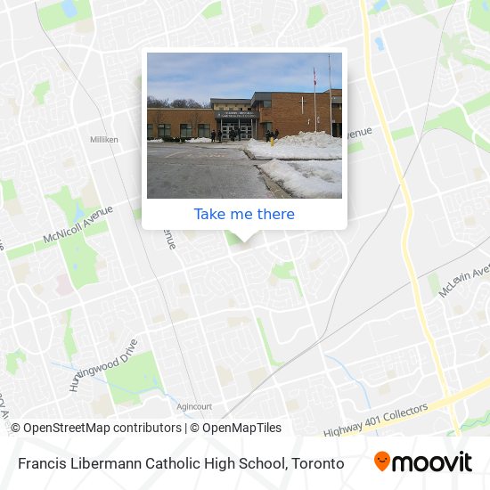Francis Libermann Catholic High School map