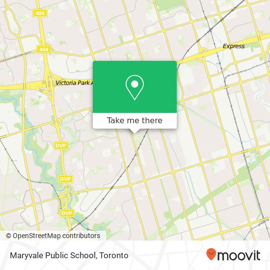 Maryvale Public School map