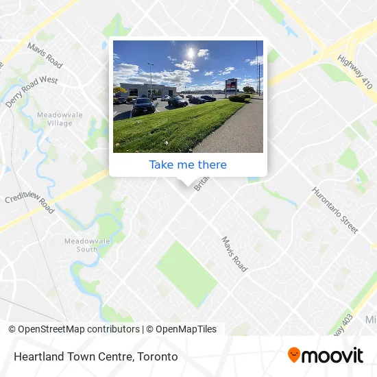 Heartland Town Centre Map How To Get To Heartland Town Centre In Mississauga By Bus?