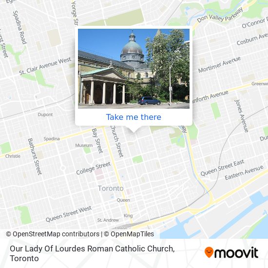 Our Lady Of Lourdes Roman Catholic Church map