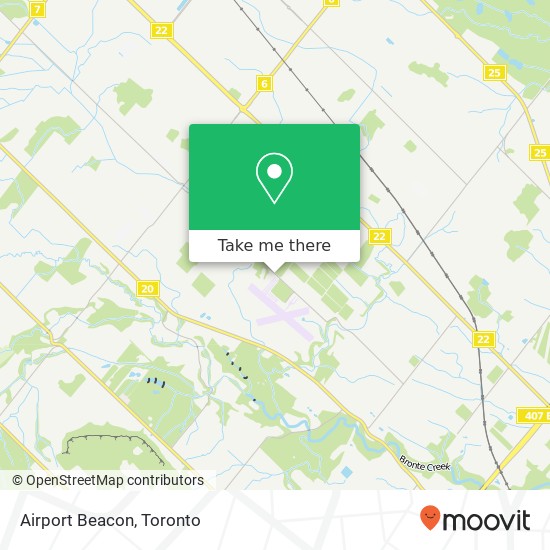 Airport Beacon map