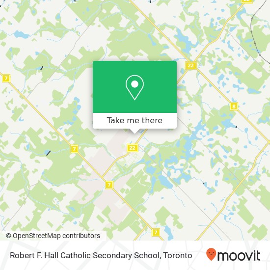 Robert F. Hall Catholic Secondary School plan