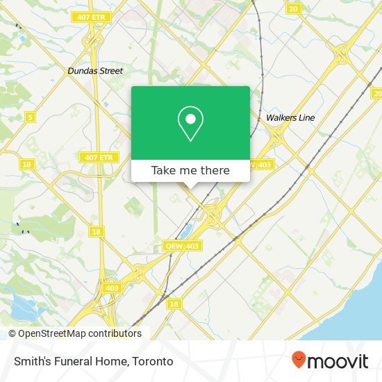 Smith's Funeral Home map