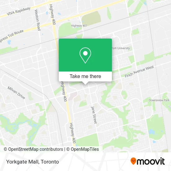 Yorkgate Mall plan