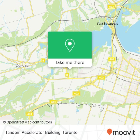 Tandem Accelerator Building map
