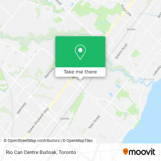 Rio Can Centre Burloak map