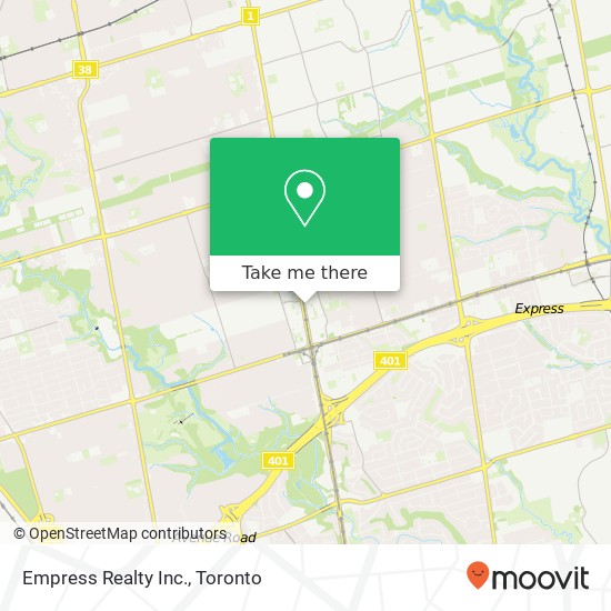 Empress Realty Inc. map