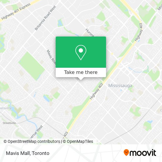 Mavis Mall map