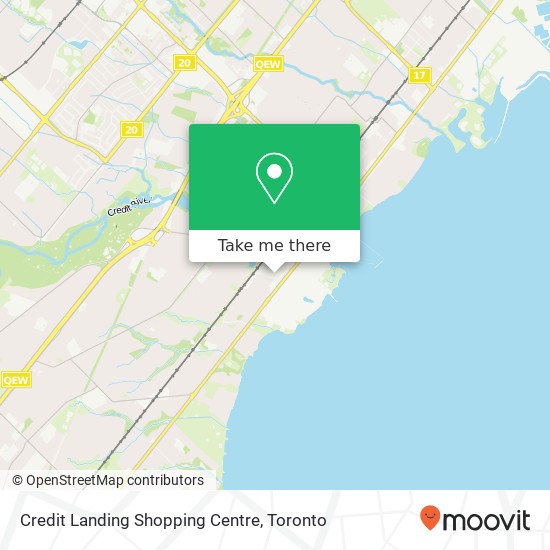 Credit Landing Shopping Centre map