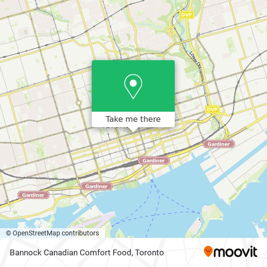 Bannock Canadian Comfort Food map
