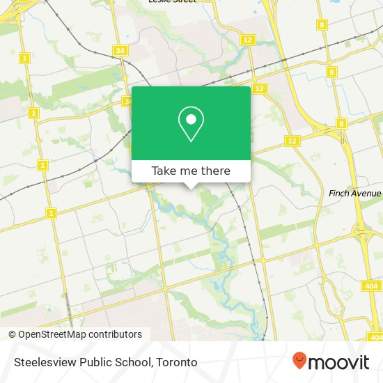 Steelesview Public School map