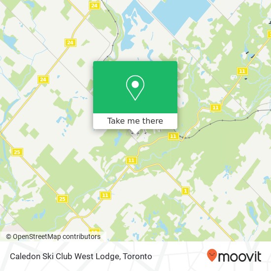 Caledon Ski Club West Lodge plan