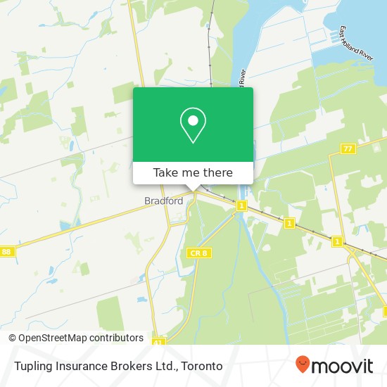 Tupling Insurance Brokers Ltd. map