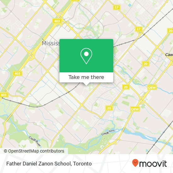 Father Daniel Zanon School map