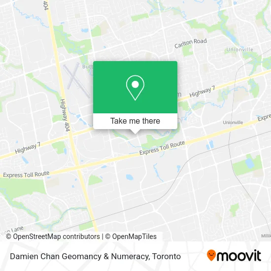 Damien Chan Geomancy & Numeracy map