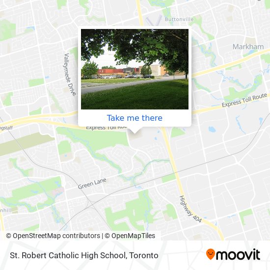 St. Robert Catholic High School map