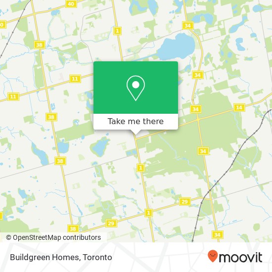 Buildgreen Homes map