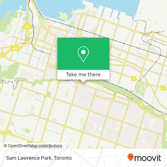 Sam Lawrence Park map