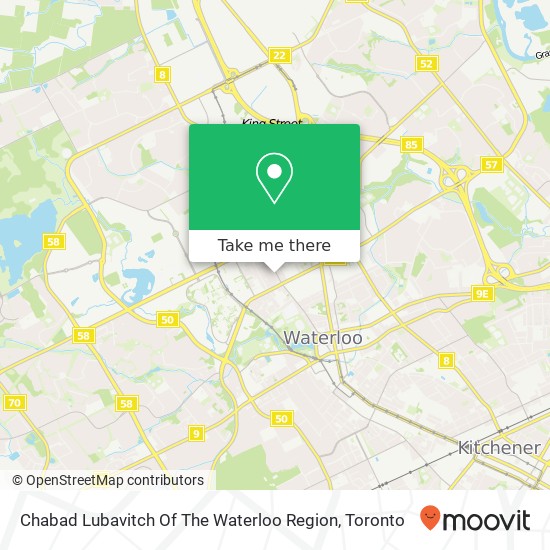 Chabad Lubavitch Of The Waterloo Region plan