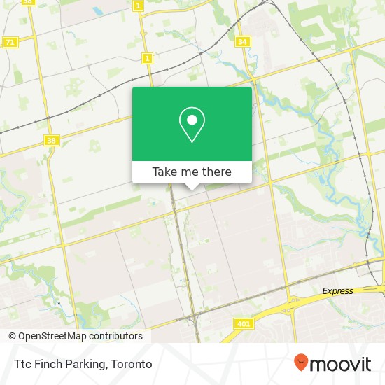 Ttc Finch Parking plan