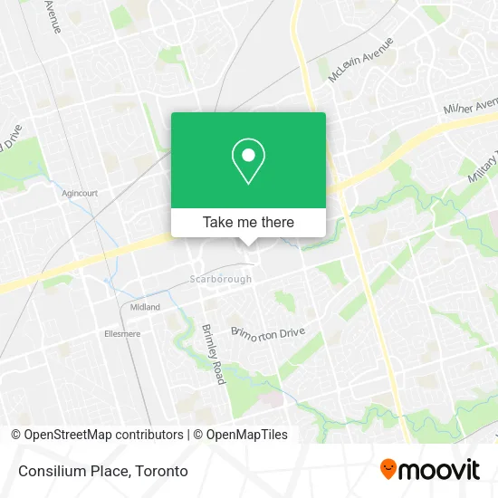 Consilium Place map