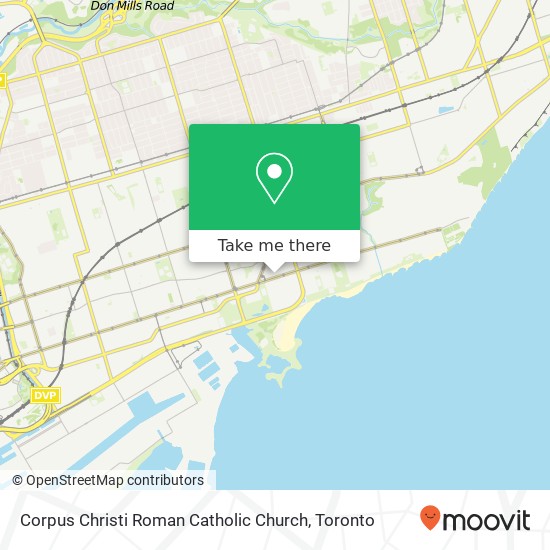 Corpus Christi Roman Catholic Church map