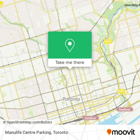 Manulife Centre Parking map