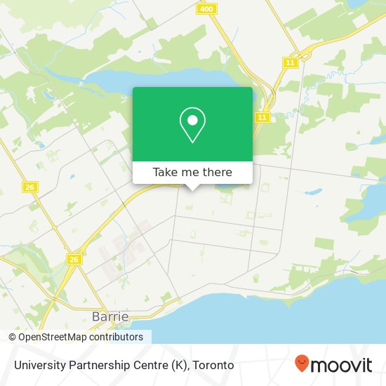 University Partnership Centre (K) map