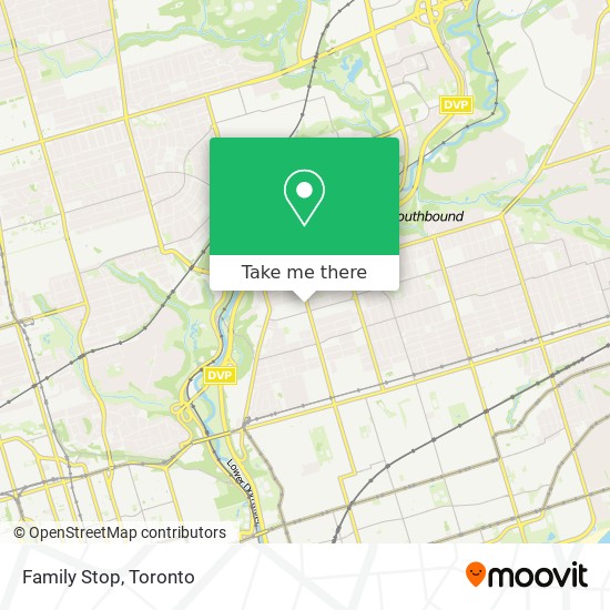 Family Stop map