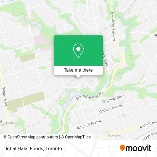 Iqbal Halal Foods map
