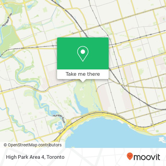 High Park Area 4 map